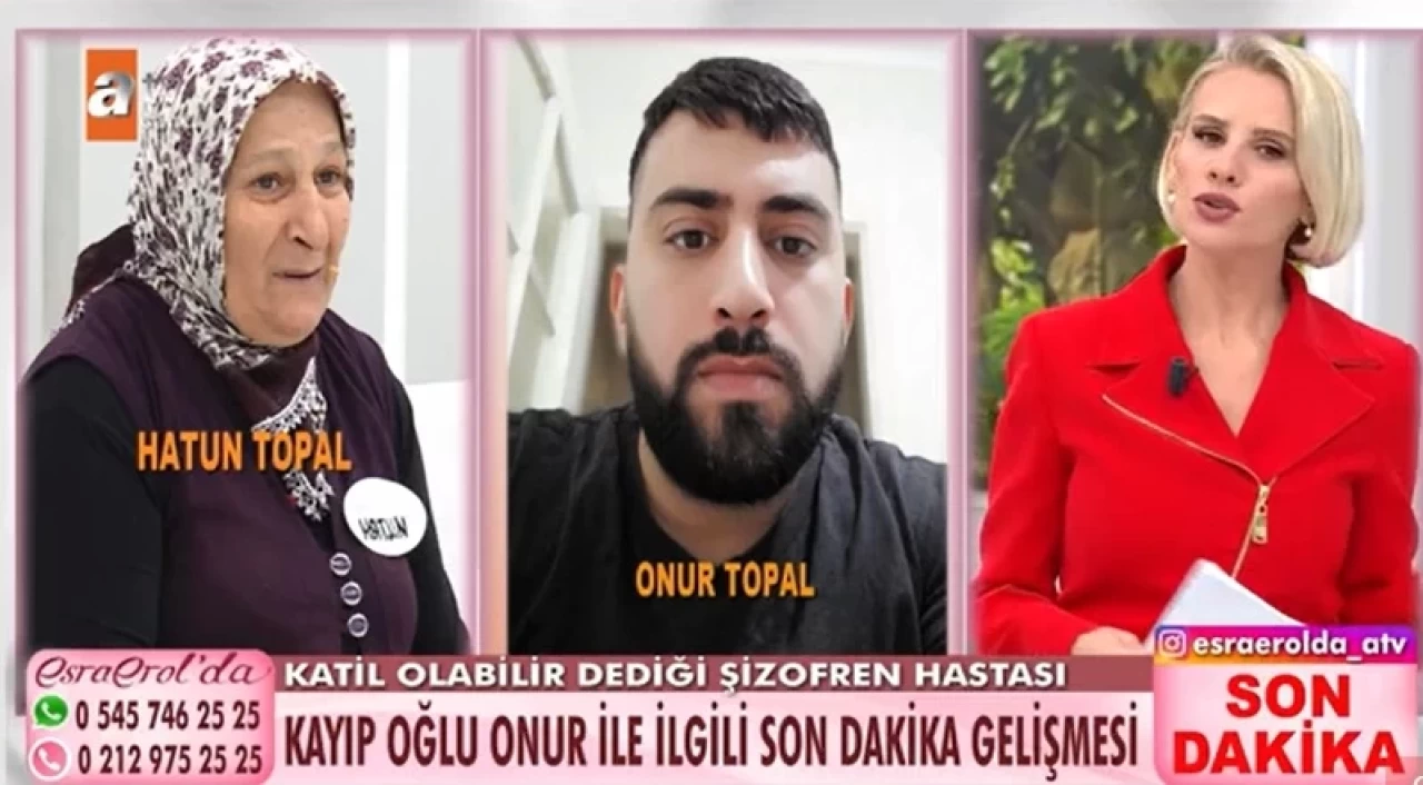 Esra Erol Onur Topal'ı Buldu: Şizofren Hastası Onur Katil Mi Çıktı?