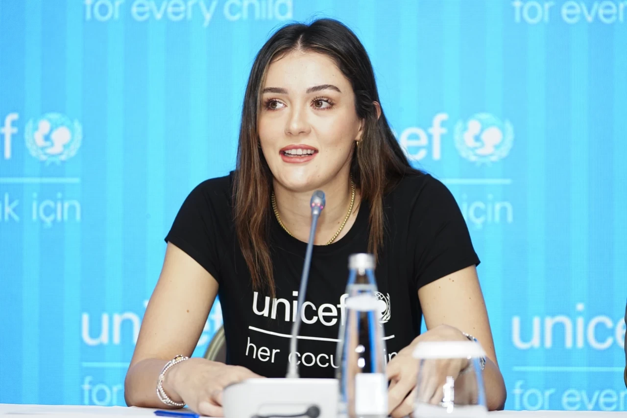 UNICEF ile Milli Voleybolcu Zehra Güneş Arasında Anlamlı İşbirliği