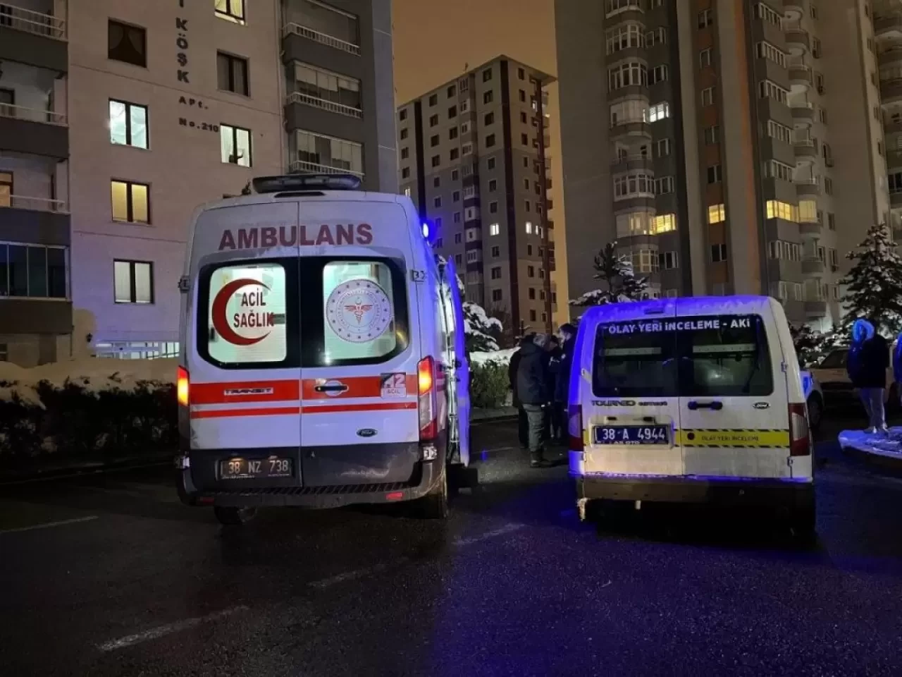 Kayseri'de Silahlı Çatışma! Komşuların Kavgası Kanlı Bitti