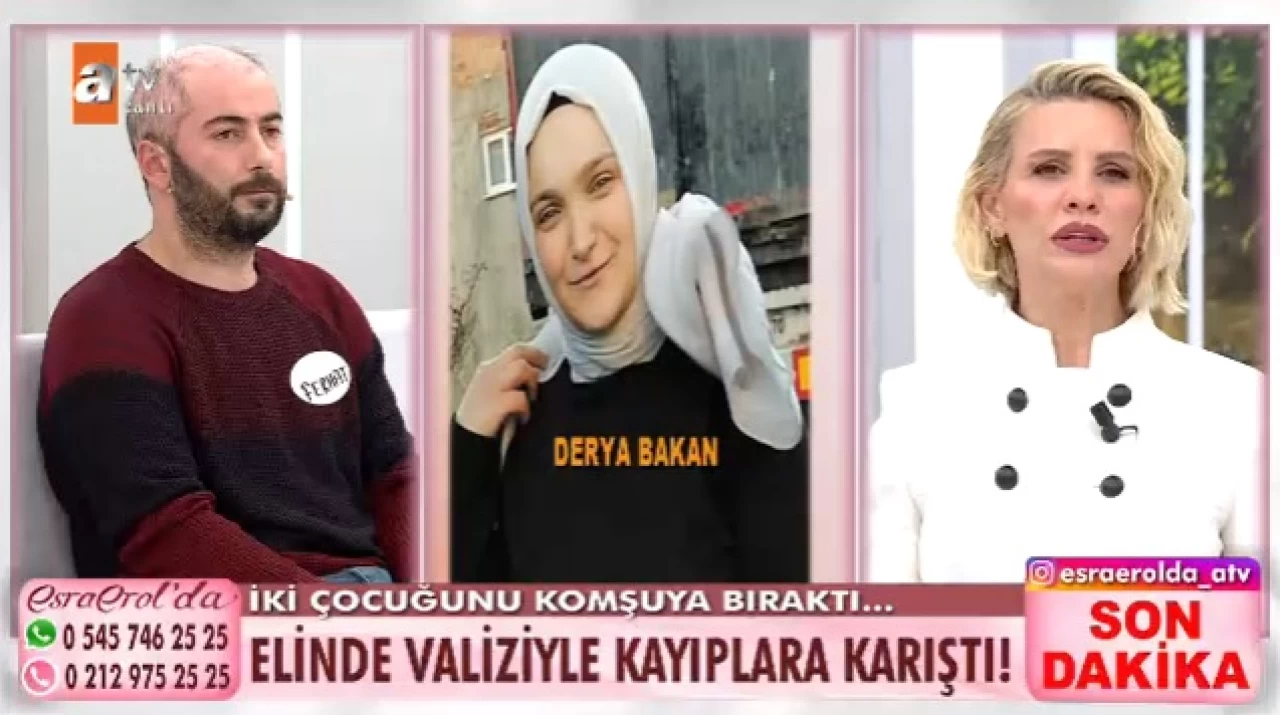 Esra Erol Derya Bakan’ı Arıyor: 2 Çocuğunu Ardında Bırakıp Eşinden Kaçan Genç Kadının Veda Notu Yürek Yaktı!