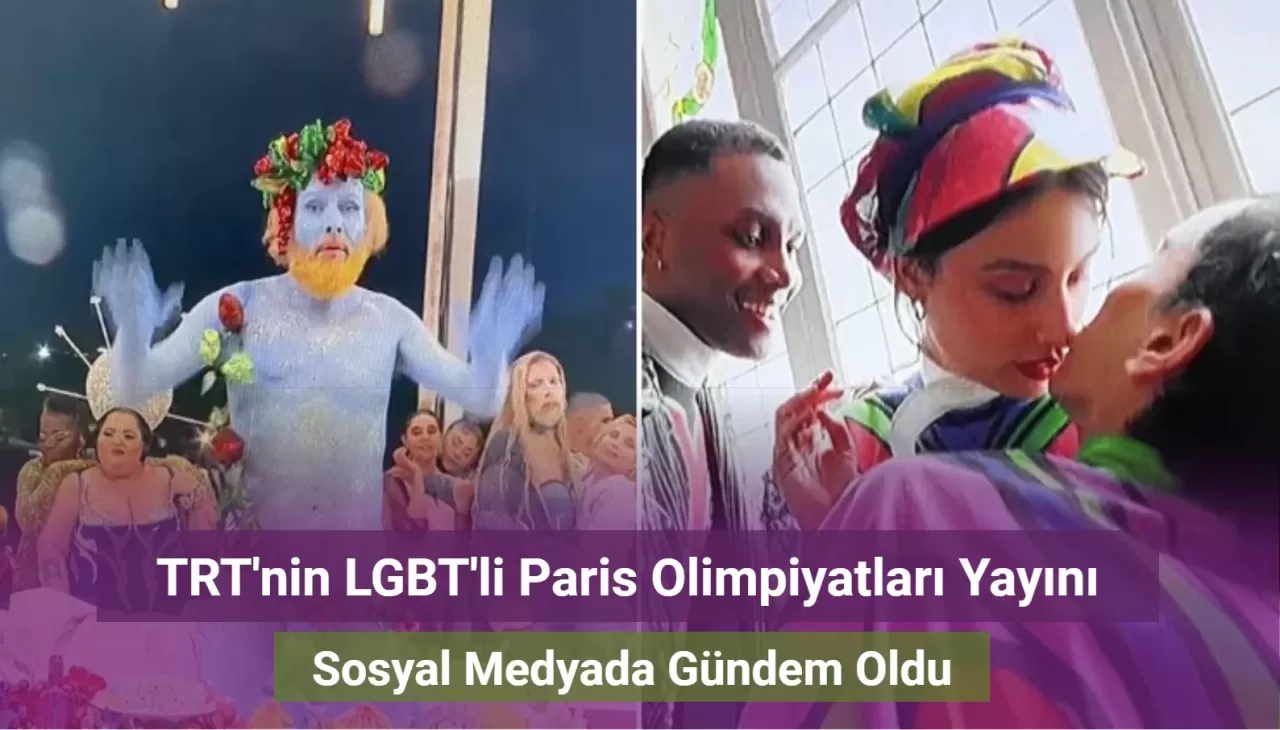 TRT'nin LGBT'li Paris Olimpiyat Yayını Eleştirildi