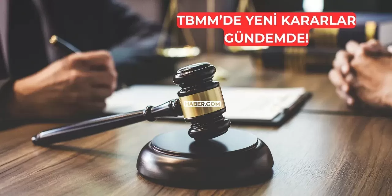 TBMM Haftaya Yoğun Başlıyor: Kamuda Tasarruf, Yargı Paketi ve Öğretmenlik Meslek Kanunu Görüşülecek