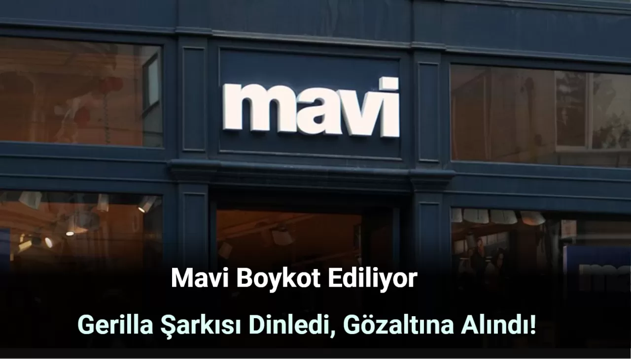 Mavi'ye Tepkiler Çığ Gibi Büyüyor! Gerilla Şarkısı Dinleyip Paylaşan Kadın Gözaltına Alındı