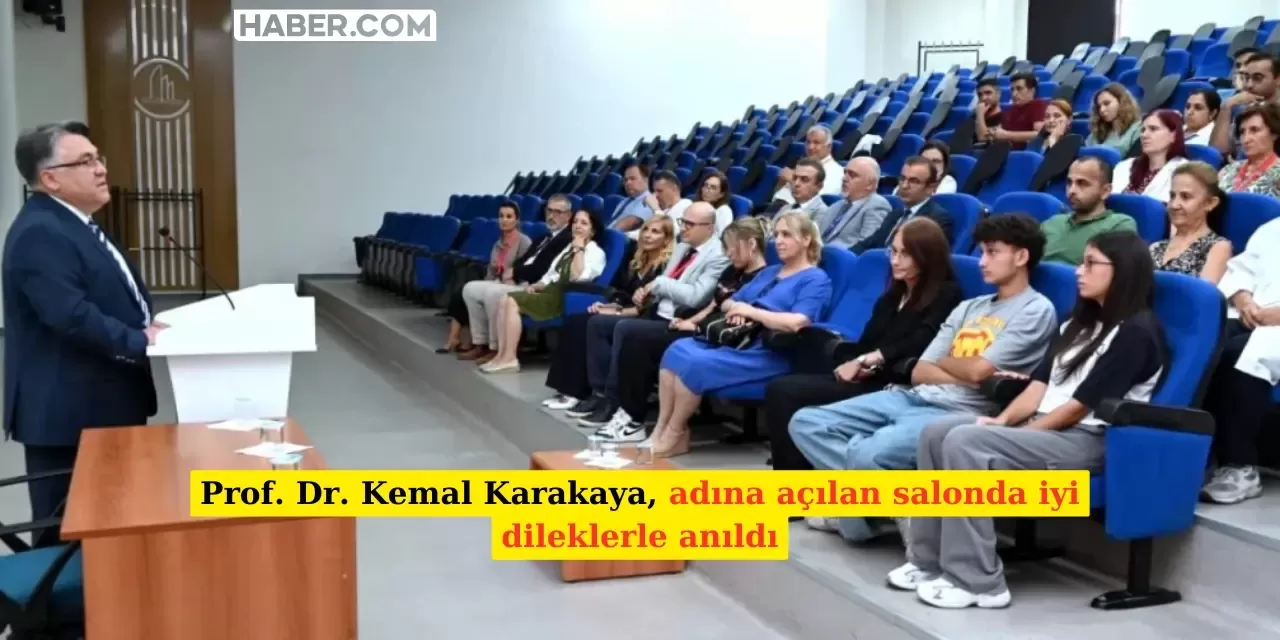 Zonguldak BEÜ Tıp Fakültesi, Prof. Dr. Kemal Karakaya Adına Yeni Amfi ve Toplantı Salonu Açtı