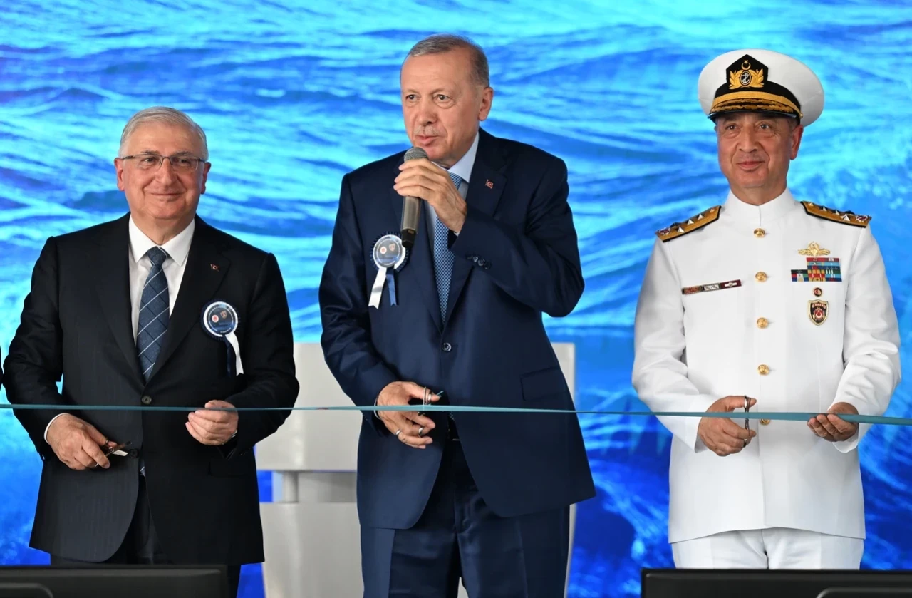 Erdoğan, Aksaz Tersanesi Komutanlığı Açılışında Deniz Kuvvetlerinin Önemini Vurguladı