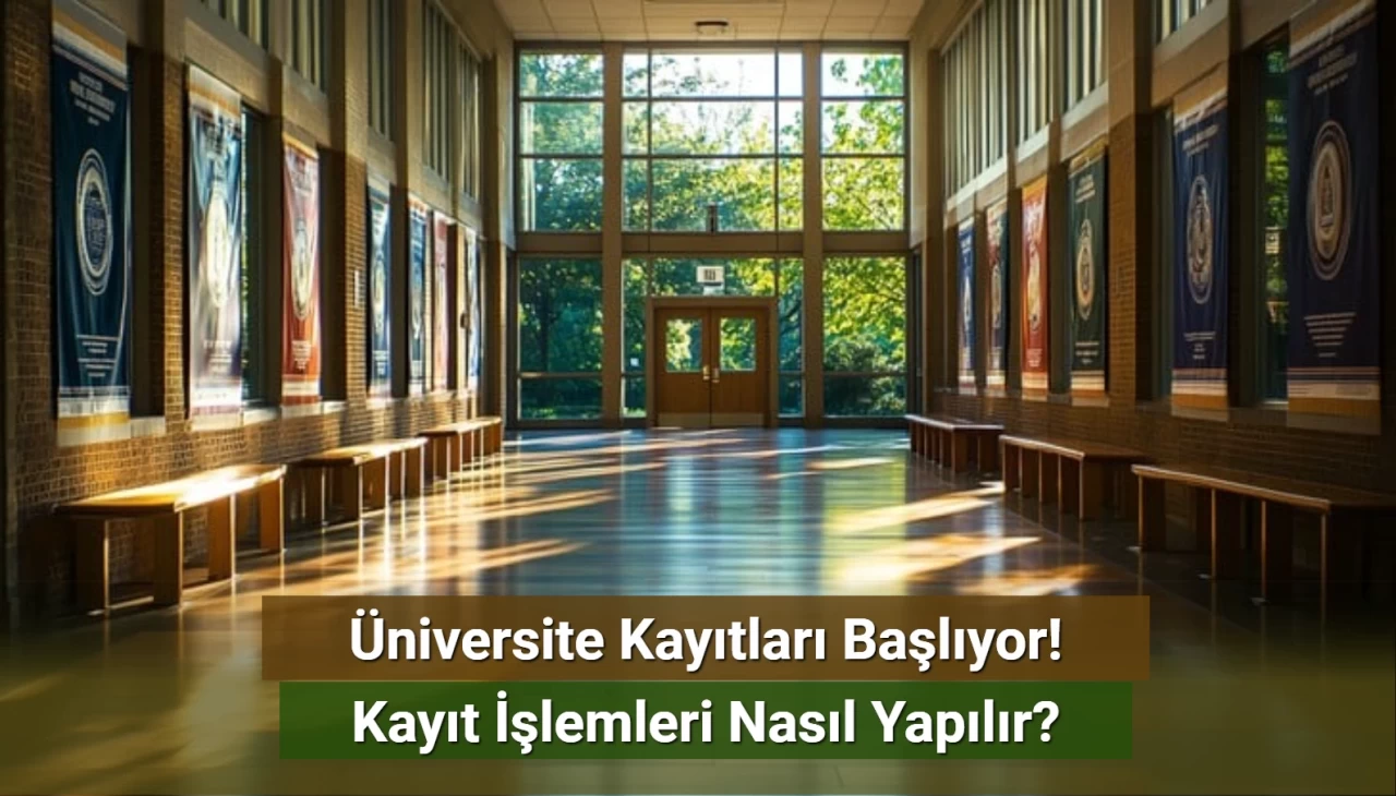 Üniversite Kayıtları Başlıyor! Kayıt İşlemleri Nasıl Yapılır?