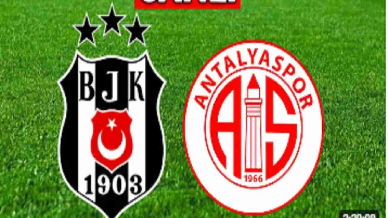 Beşiktaş-Antalyaspor Maçının İlk 11’leri Belli Oldu