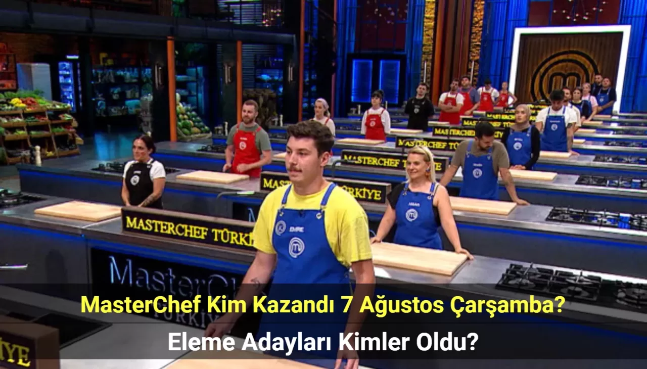 MasterChef Kim Kazandı 7 Ağustos Çarşamba: MasterChef Kim Potaya Gitti?