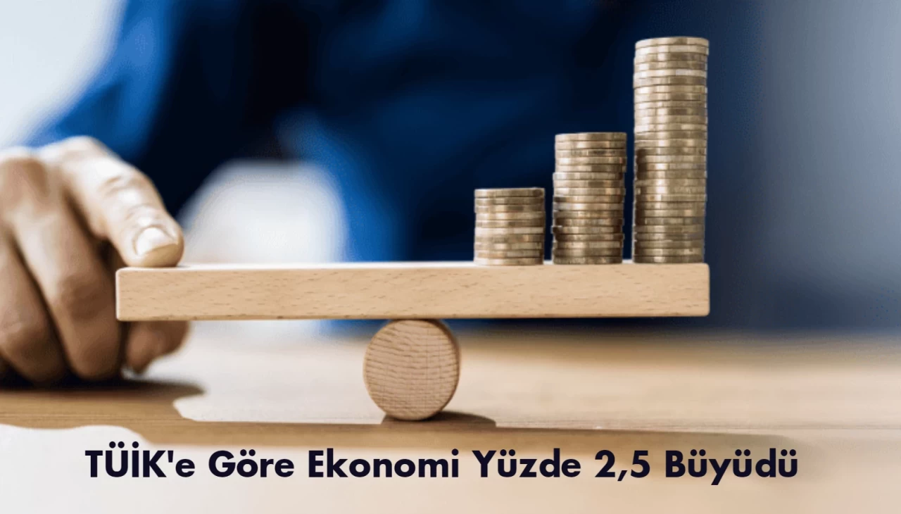 TÜİK'e Göre Ekonomi Yüzde 2,5 Büyüdü