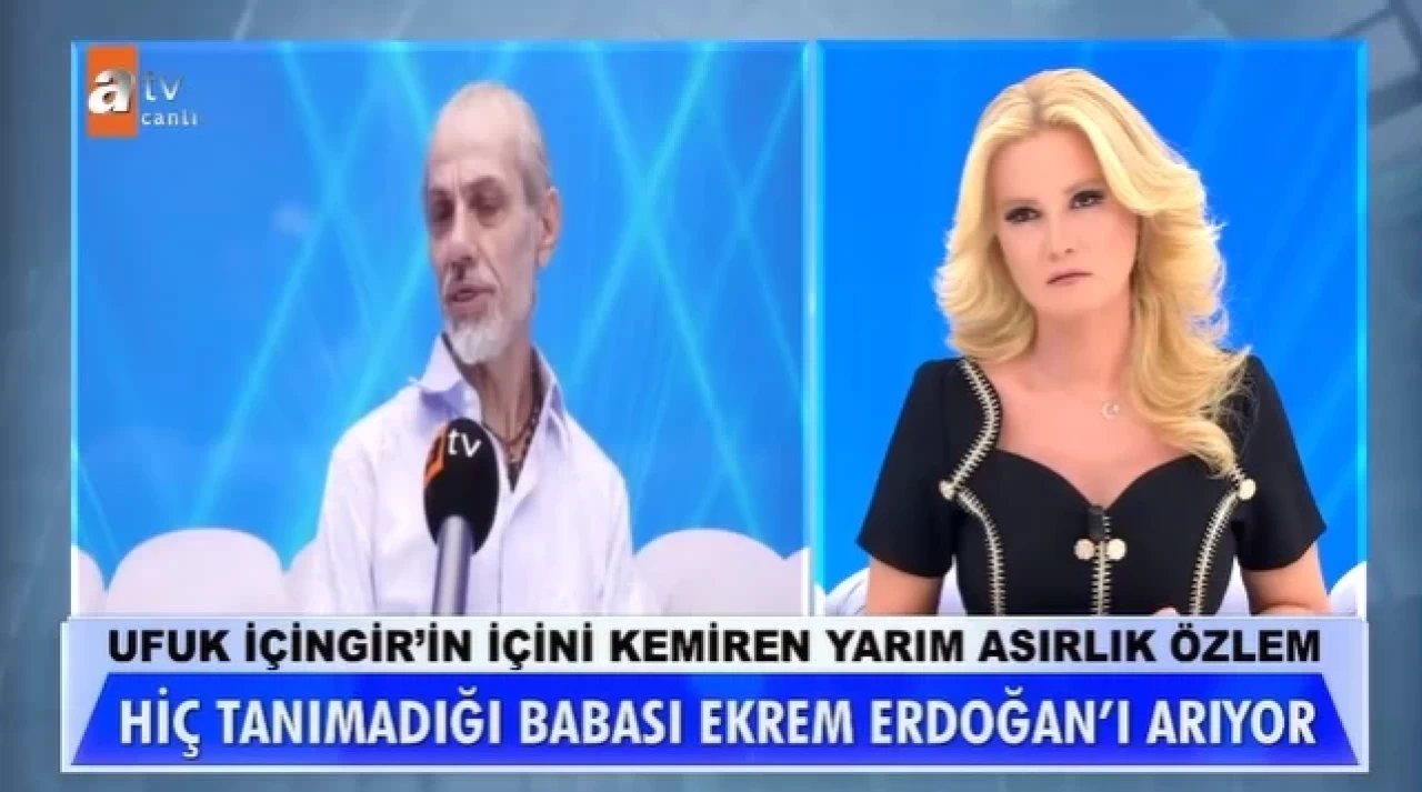 Müge Anlı Ufuk İçingir Kimdir? Hiç Tanımadığı Babası Ekrem Erdoğan’ı Buldu mu?