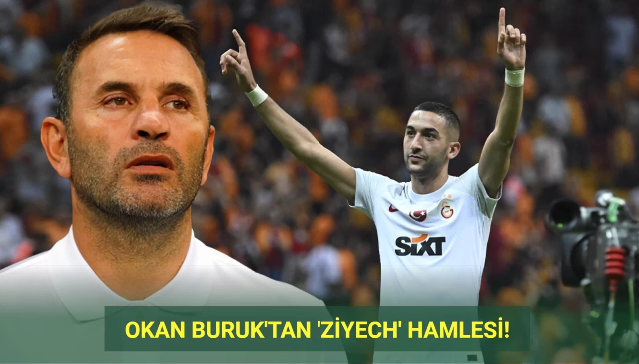 Okan Buruk'tan Ziyech Kararı: Faslı Yıldız Takımdan Ayrılıyor mu?