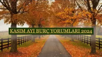 Kasım Ayı Burç Yorumları 2024! Kasım'ın En Şanslı Burçları Hangileri?