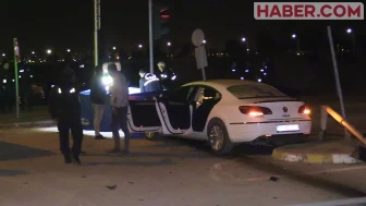 Adana'da uygulama noktasında otomobilin çarptığı polis şehit oldu