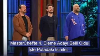 MasterChef 4. Eleme Adayı Belli Oldu! 30 Kasım 2024 MasterChef'te Potaya Giden İsim...