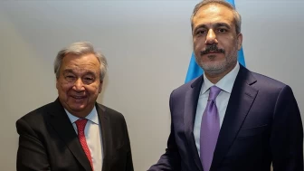 Bakan Fidan, BM Genel Sekreteri Guterres ile Bir Araya Geldi