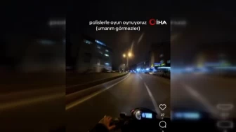 Polisin 'Dur' İhtarına Uymayarak Kaçan Sürücü, O Anları Sosyal Medyada Paylaştı!