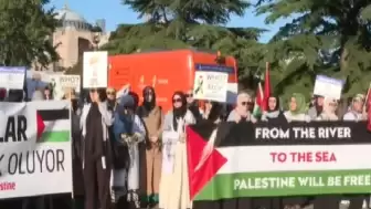 Ayasofya Meydanı'nda Büyük Filistin Mitingi
