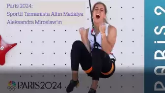 Paris 2024: Sportif Tırmanışta Altın Madalya Aleksandra Miroslaw'ın!