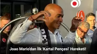 Beşiktaş'ın Yeni Transferi İstanbul'da! Joao Mario'dan İlk Kartal Pençesi