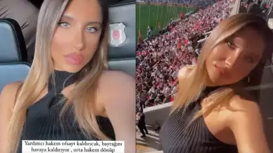 Elif Karaarslan Sosyal Medya Fenomeni Olmuştu! Bu Kez Beşiktaş Maçı Yorumuyla Gündemde