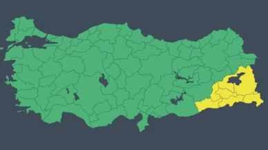 Meteoroloji’den 7 İle Sarı Kod Uyarısı: Kar, Yağmur ve Fırtına Etkisini Gösterecek