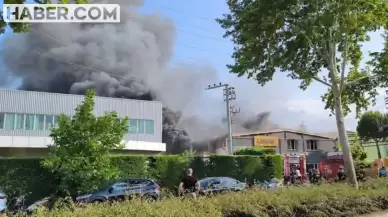 Bursa İnegöl'de Sandalye Fabrikasında Yangın!