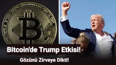 Bitcoin'de Trump Etkisi: Gözünü Zirveye Dikti!