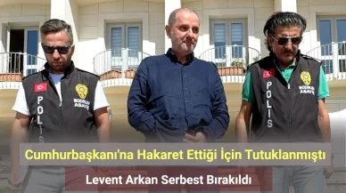 Cumhurbaşkanı'na Hakaret Ettiği İçin Tutuklanmıştı! Levent Arkan Serbest Bırakıldı