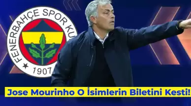 Mourinho Etkisi Devam Ediyor: O Oyuncuların Biletini Kesti!