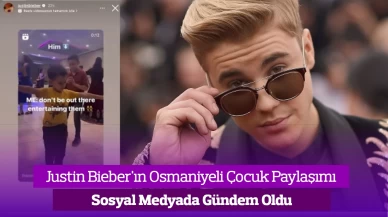 Justin Bieber Osmaniyeli Çocuğu Paylaştı! O Görüntüler Sosyal Medyada Gündem Oldu