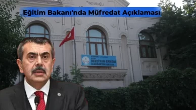 Milli Eğitim Bakanı Yusuf Tekin’den Yabancı Müfredat Açıklaması: Lozan’da Güvence Altına Alındı!