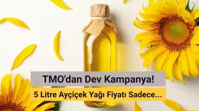 TMO 5 Litre Ayçiçek Yağı Kampanyası Başlattı! Fiyatı Şaşırttı