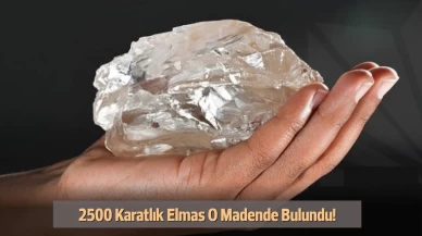 Dünyanın En Büyük Elmaslarından Biri Botsvana'daki Maden Ocağında Bulundu: ‘2500 Karat’