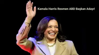 Kamala Harris Resmen ABD Başkan Adayı!