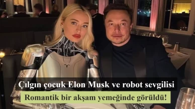 Elon Musk Robot Sevgilisiyle Romantik Akşam Yemeğinde Görüldü