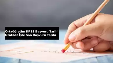 ÖSYM Duyurdu: 2024 Ortaöğretim KPSS Geç Başvuru Süresi Uzatıldı