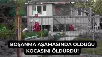 Boşanma Aşamasında Olan Kadın Eşini Silahla Öldürdü!