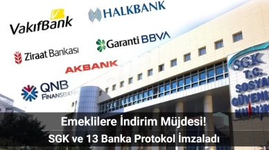 SGK ve 13 Bankadan Emeklilere İndirim Müjdesi