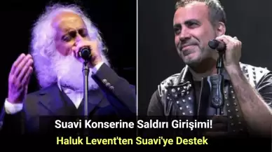 Suavi'ye Beykoz Konserinde Saldırı Girişimi! Haluk Levent'ten Destek Gecikmedi