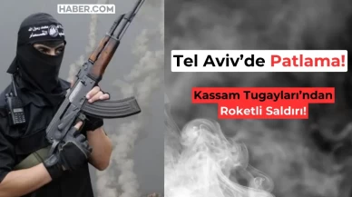 Tel Aviv'de Patlama Sesleri Duyuldu! Hamas'tan İsrail'e İki Roketli Saldırı