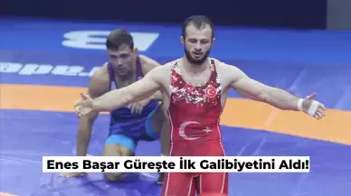 Paris Olimpiyatları’nda Enes Başar Güreşte Kazanıyor! 7-0’dan 7-8’de Gelen Galibiyet