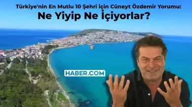 Cüneyt Özdemir ‘Türkiye’nin En Mutlu 10 Şehri’ Listesine Gönderme Yaptı: Ne Yiyip İçiyorlar?