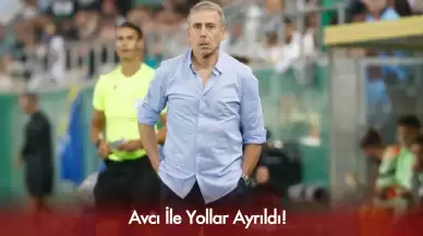 Trabzonspor Abdullah Avcı İle Yollarını Ayırdı