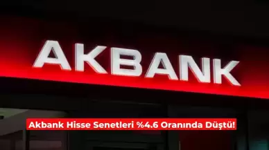 Akbank Hisse Senedinde Devre Kesici Aktif Oldu İşlemler Durdu! Son Durum Ne?