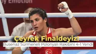 Son Olimpiyat Şampiyonu Busenaz Sürmeneli Çeyrek Finale Çıktı!