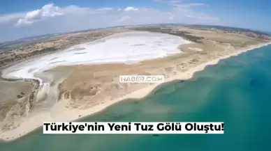 Türkiye’nin Yeni Tuz Gölü Oluştu! Edirne’de Şaşırtan Olay