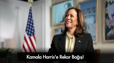 Kamala Harris 500 Milyon Dolar Rekor Bağış Topladı