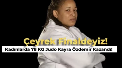 Kadınlar 78 KG Judo Mücadelesinde Kayra Özdemir Çeyrek Finale Çıktı! İşte Çeyrek Final Maç Saati