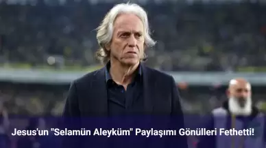 Jorge Jesus’tan “Selamün Aleyküm” Paylaşımı! Suudi Arabistan’da Gönülleri Fethetti