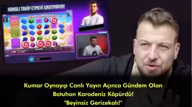 Batuhan Karadeniz Kumar Oynayıp Canlı Yayın Açınca İhbar Edildi!